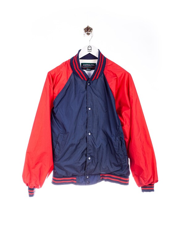 Vintage Rainskins College Jacket College Look Red/