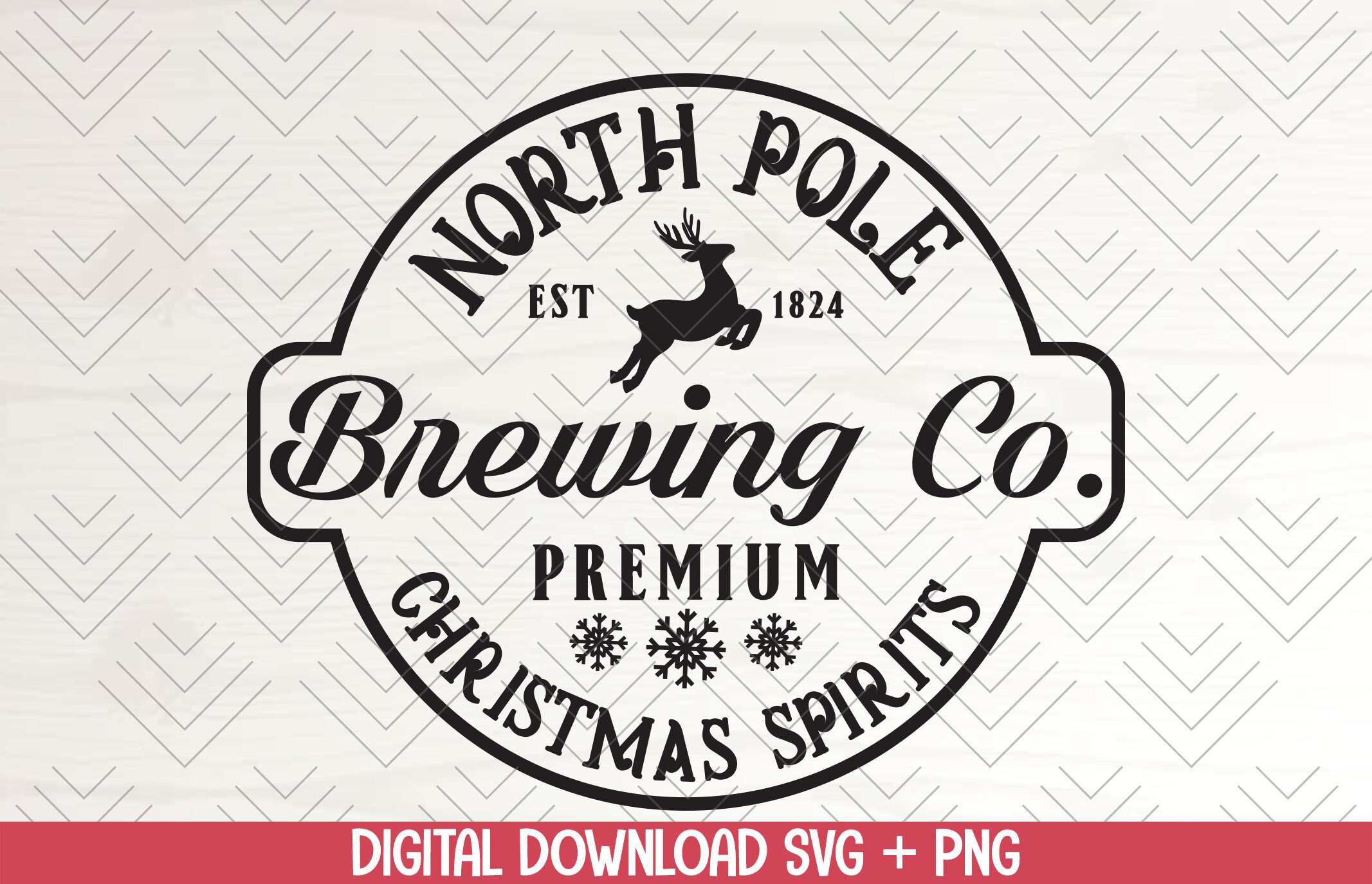 North Pole Brewing Co SVG PNG Gift Christmas Digital file | Etsy