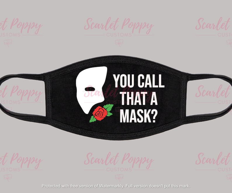 Phantom Mask of the Opera Face Christmas Musical Gifts