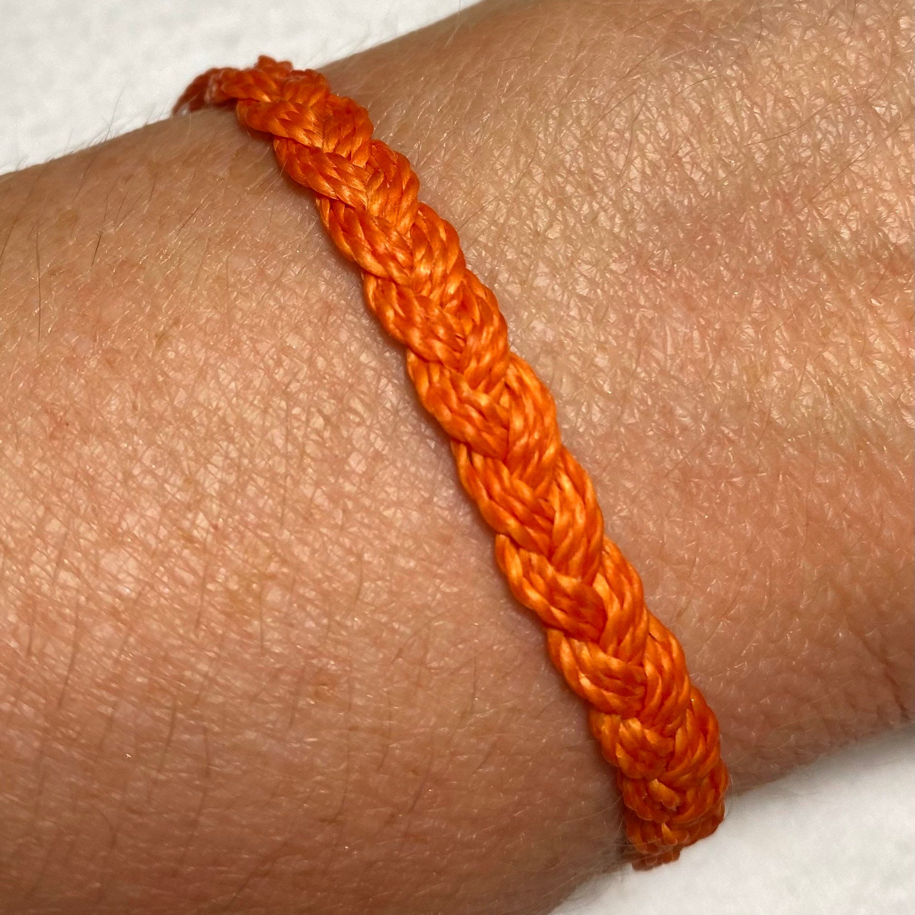 ORANGE String Bracelet for Kidney Disease/Cancer Leukemia Etsy