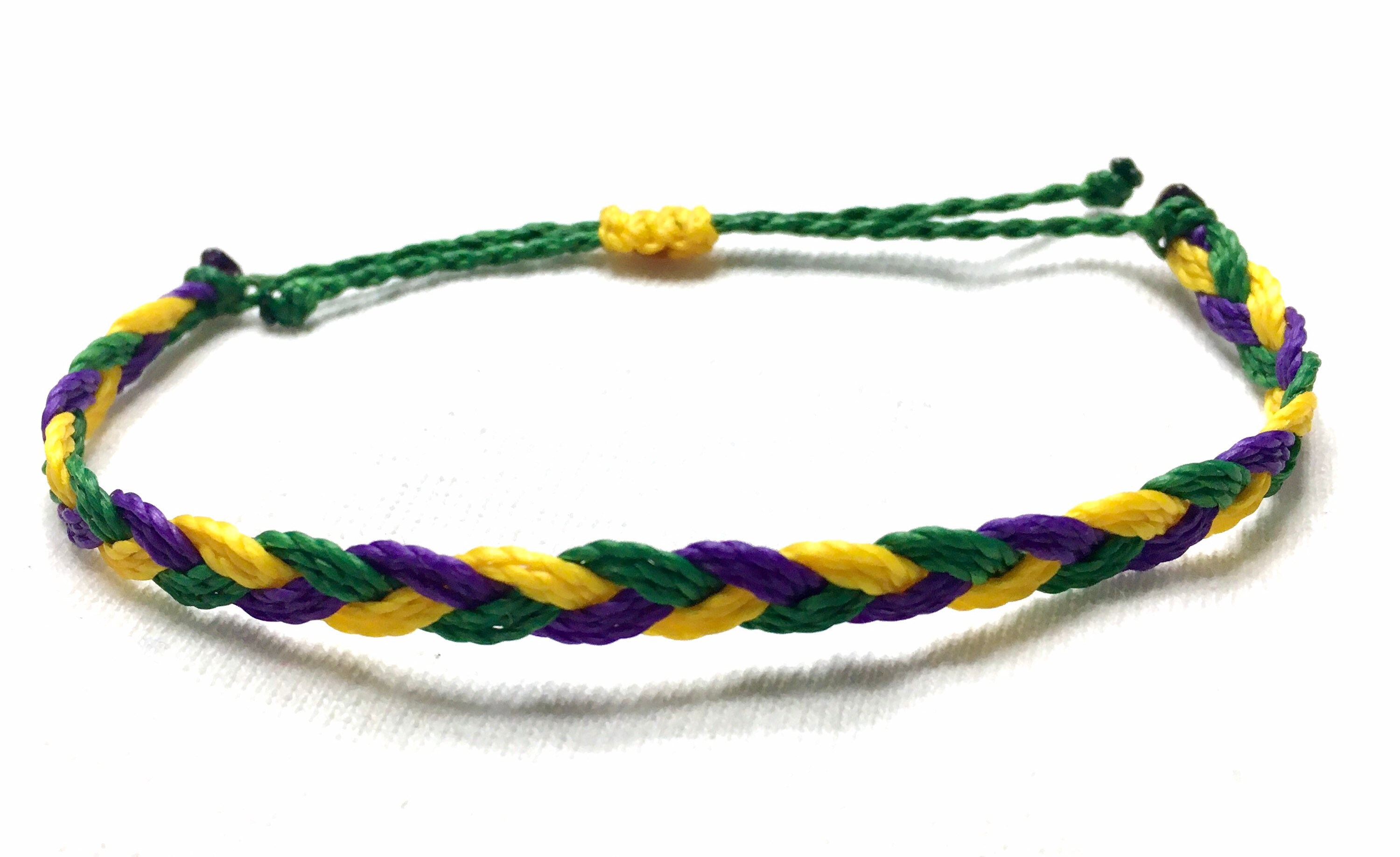 BRAIDED Pura Vida style String Bracelet Waterproof Bracelet Etsy