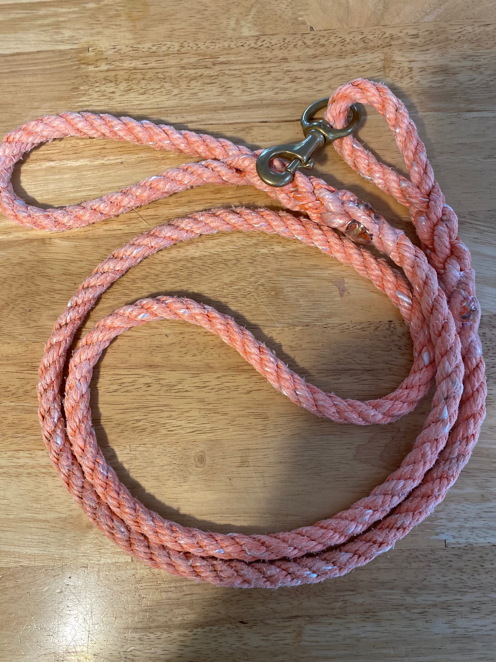 6 Reclaimed Lobster Rope Leash Made From Rope Found on the Etsy