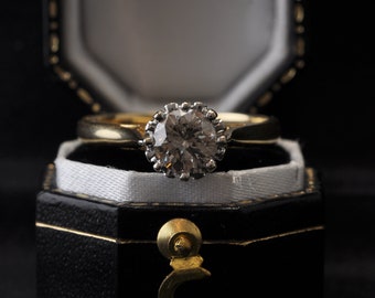 Pre-owned Diamond Solitaire Ring