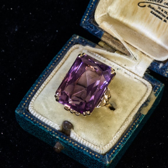 9ct Amethyst Dress Ring