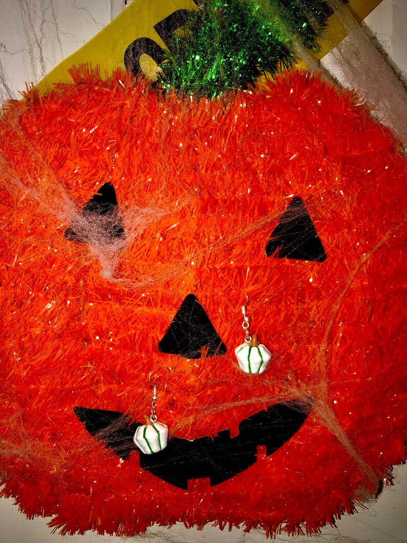 GourdPumpkin Dangle Earrings!