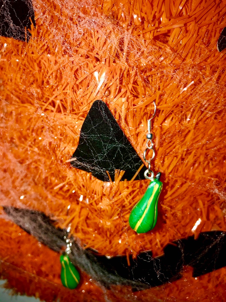 GourdPumpkin Dangle Earrings!