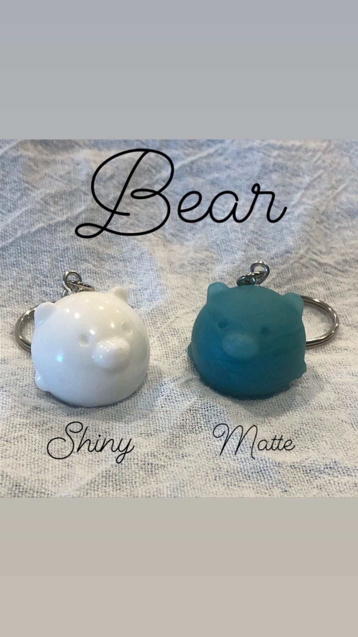 Bubble Animal Keychains Etsy