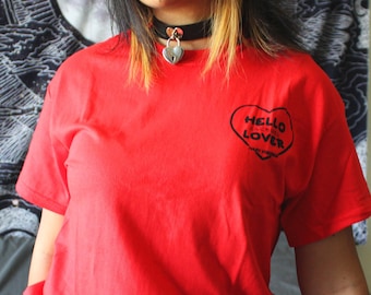 HELLO LOVER 1.0 - Red T-Shirt