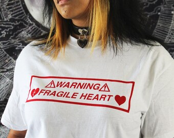 FRAGILE HEART 2.0 - White T-Shirt