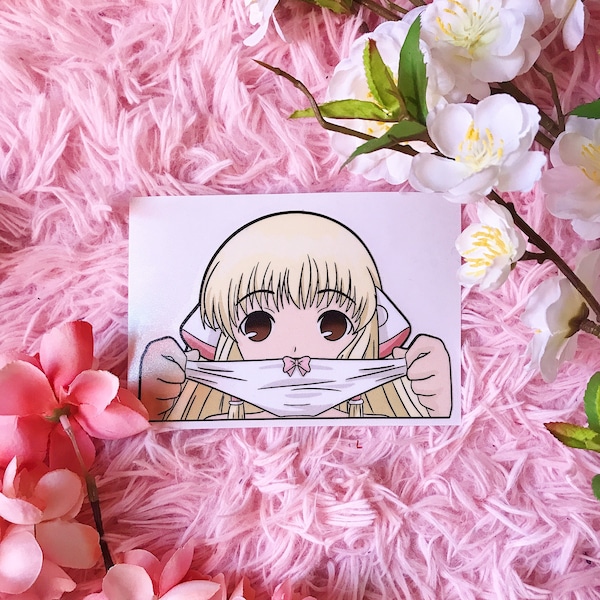 Pantsu Chii - Chobits Peeker Sticker