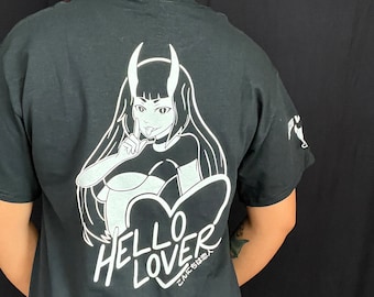 Hello Lover 2.0 - Black - Tshirt