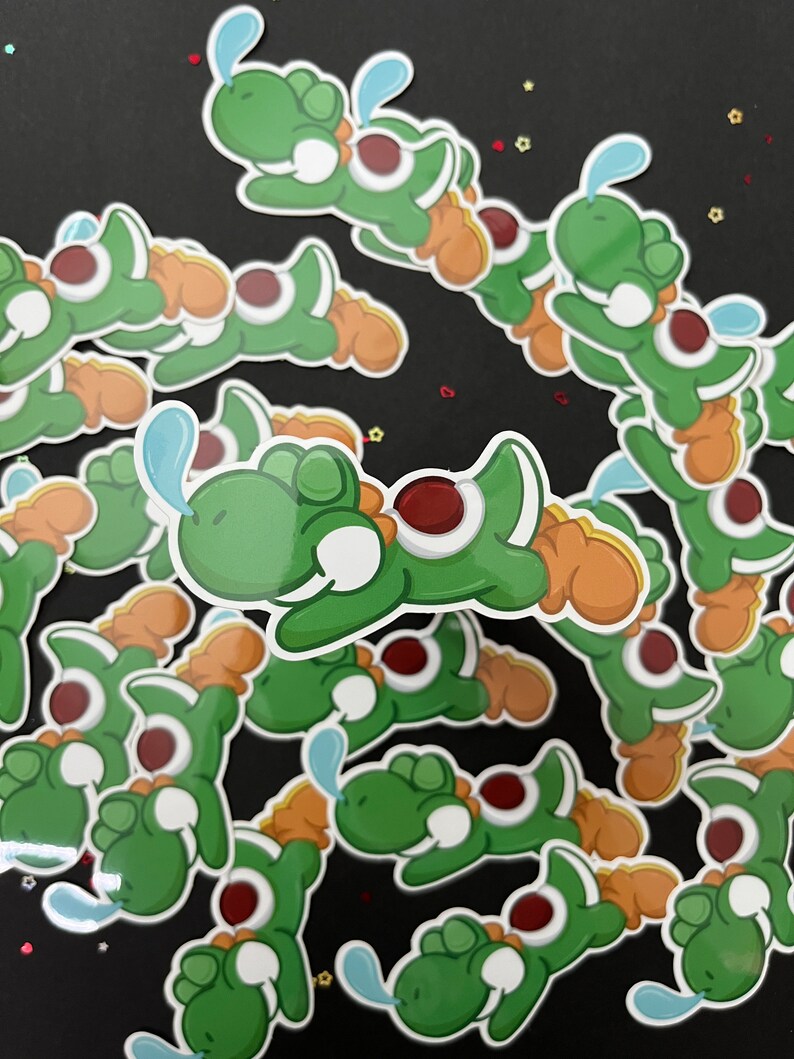 Yoshi Stickers - Island, Egg, Sleepy Yoshis - Etsy