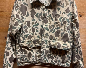 Details about / Schoellkopf Black Sheep Brand Std Camouflage Cotton Field Coat Mens Large 1960s