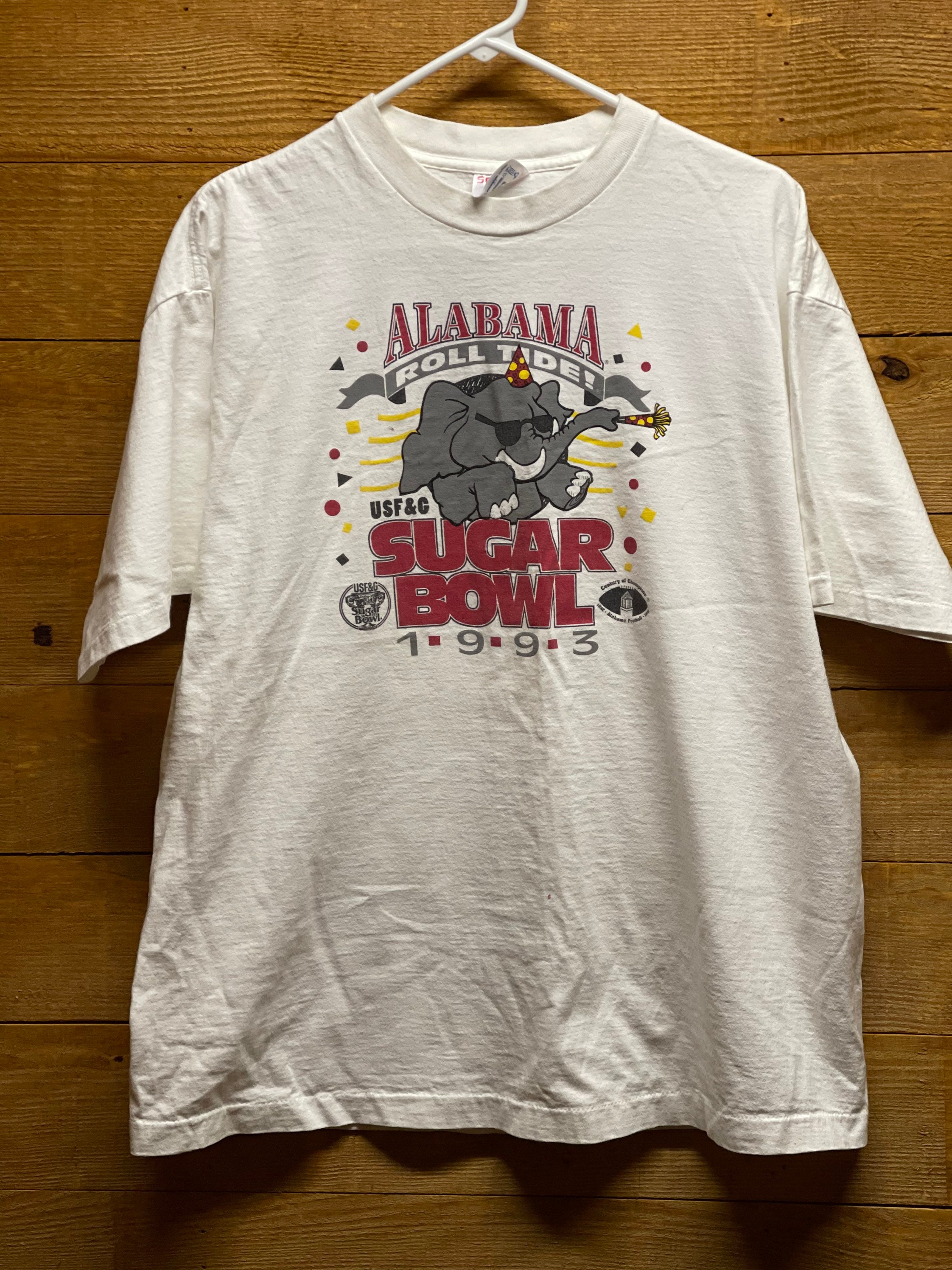 Vintage Sof Tee Alabama 1993 Sugar Bowl Tshirt Etsy UK