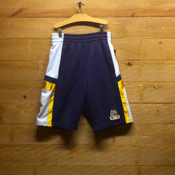 NCAA LSU basketball shorts