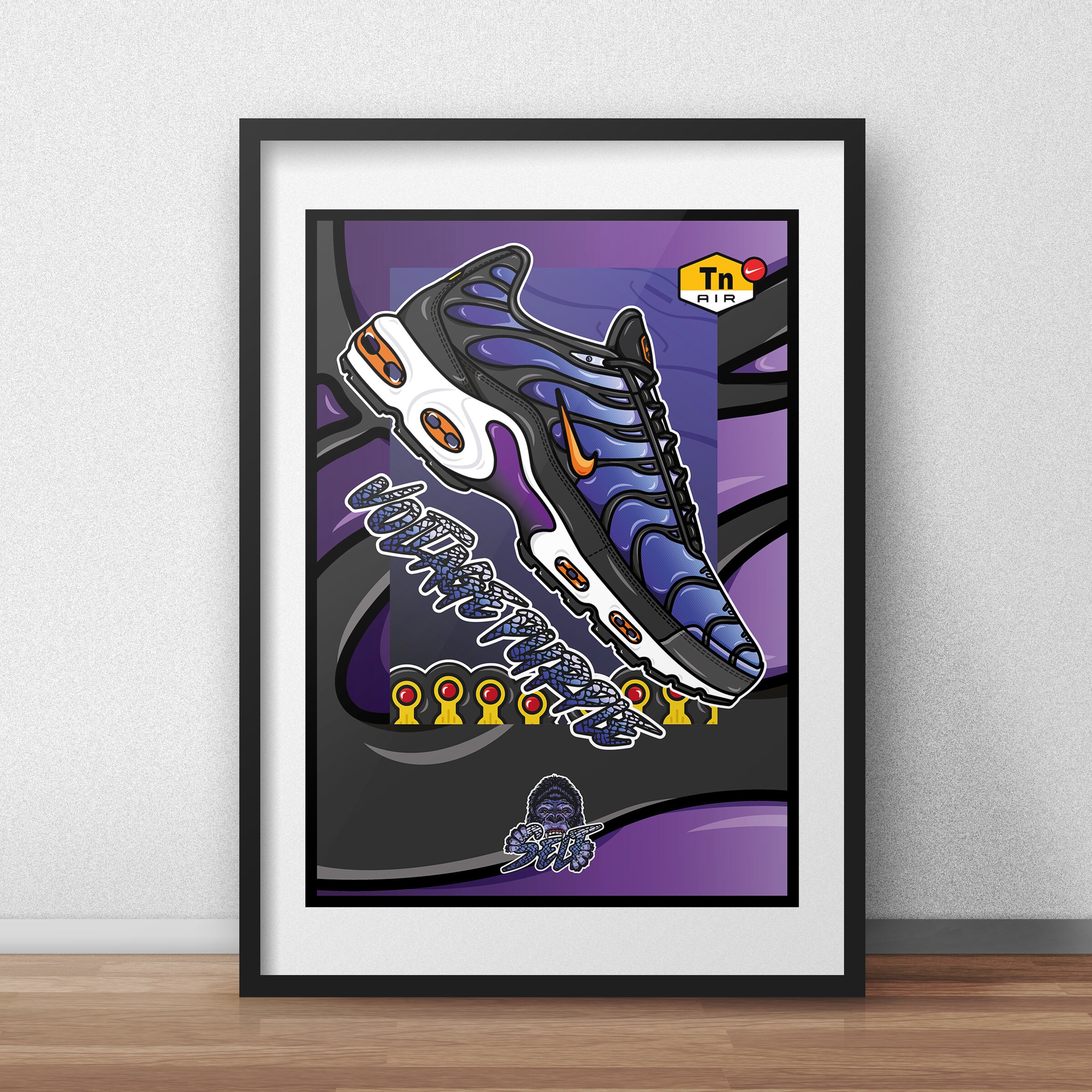Nike Air Max TN Plus Voltage Purple / Poster / Poster / Print - Etsy Denmark