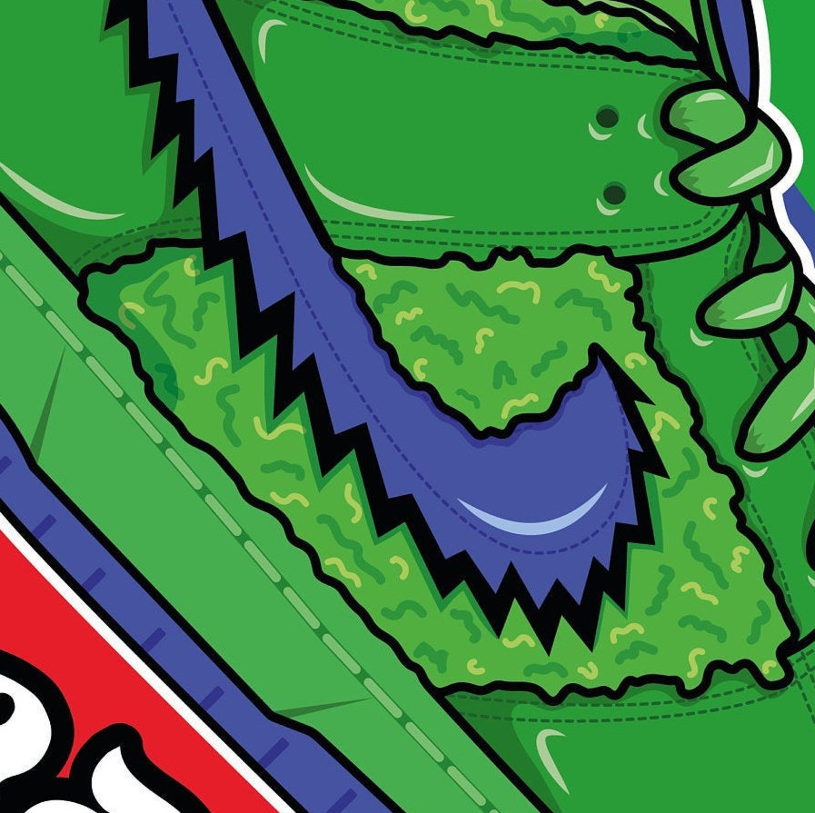 Grateful Dead x Nike SB Dunk Low Green Bear Shoes CJ5378-300