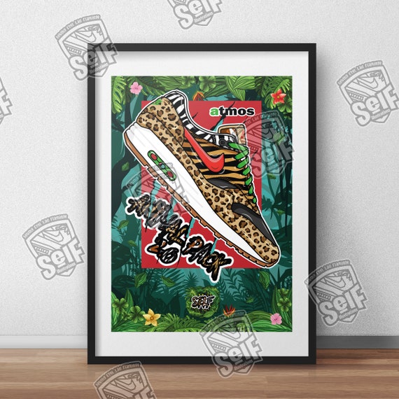 Nike Air Max 1 Atmos Animal Pack 2.0 / Cartel Poster / - Etsy España