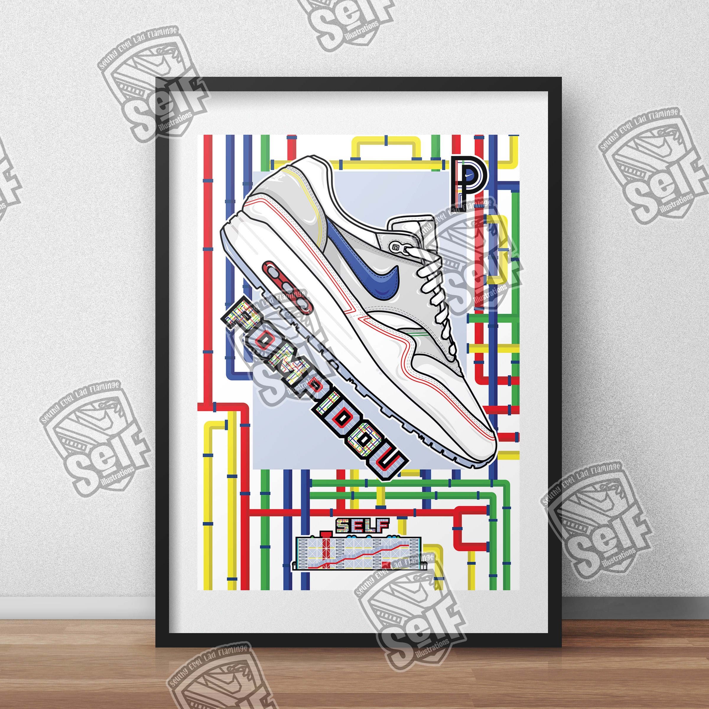 nike air max 1 pompidou center day