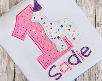 Girls Animal Circus Cookie Birthday Shirt, Cookie First Birthday T-Shirt Kids, 1st Birthday Shirt, Gift First Bday Sweet Cookie, Sweet One
