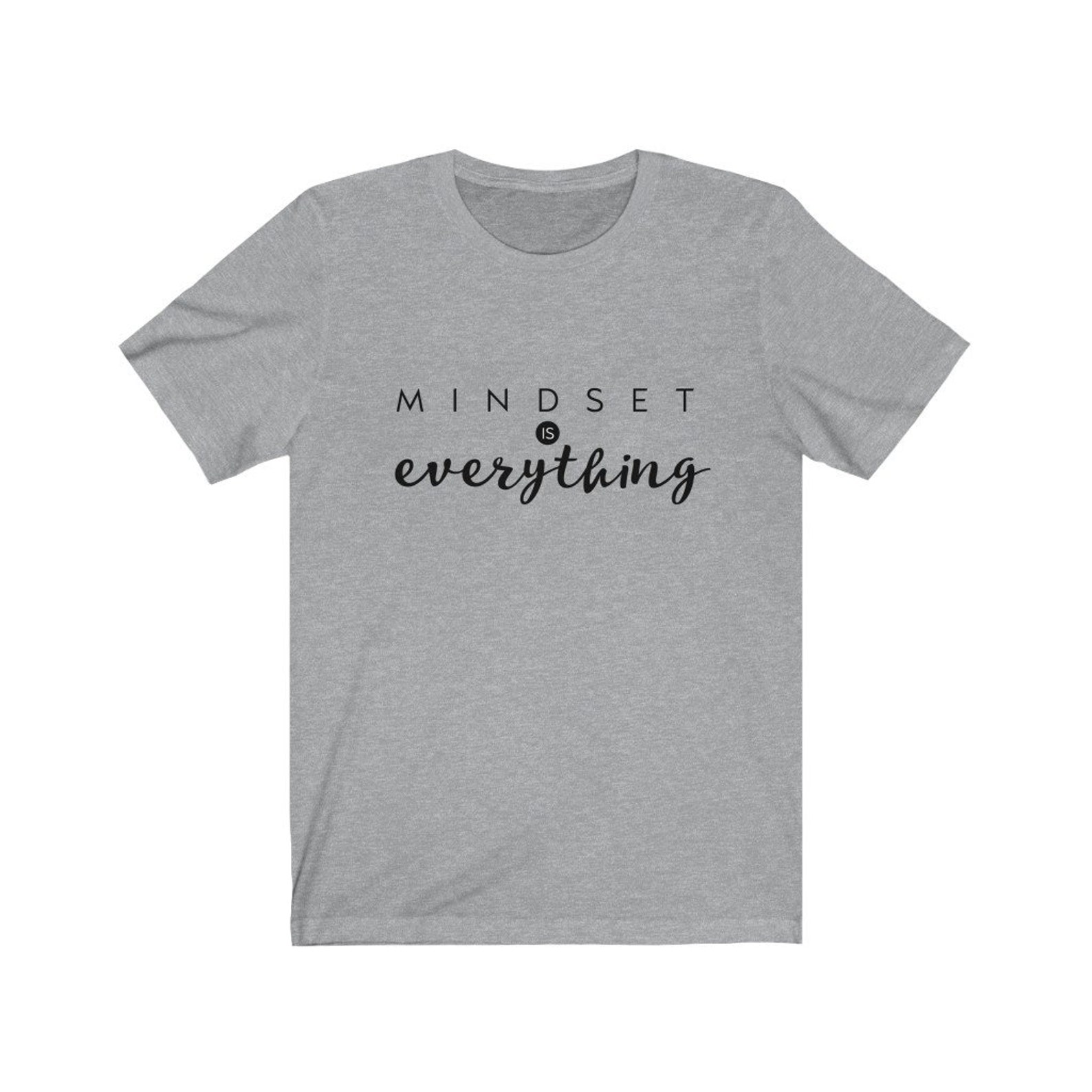 Mindset Is Everything T-Shirt Kindness T-Shirt Meditation | Etsy