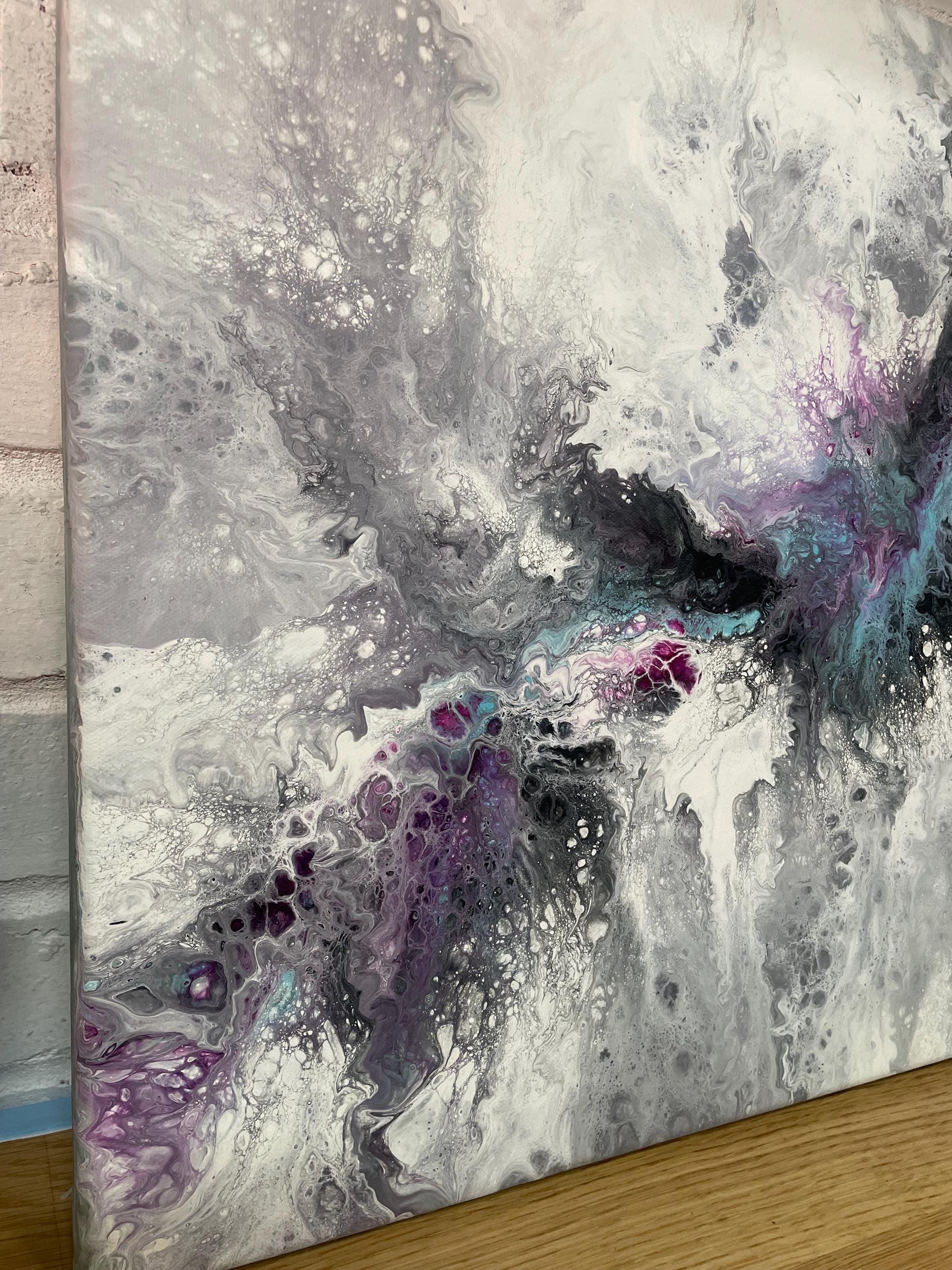 Acrylic Dutch Pour Fluid Art Painting on Canvas. - Etsy