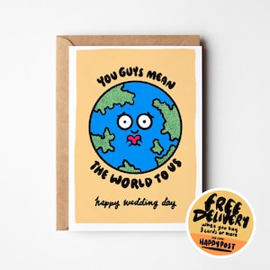 Cute Wedding Card, Funny Wedding Card, Wedding Cards, Couple Cards, Newlywed Cards, Love Cards, Funny Love Cards, Just Married Cards