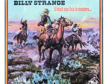 Vinyle neuf vieux stock - compilation musique de film western Billy Strange - 'Il était une fois le western'