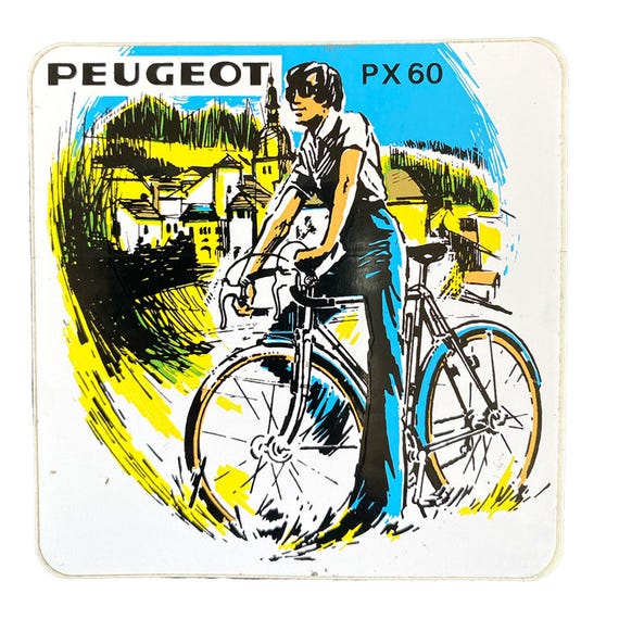 Decal Autocollant Peugeot Vintage Vintage Sticker Peugeot (cycling)