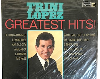 Vinyle Trini Lopez - Les plus grands succès ! (1966) - parfait état !