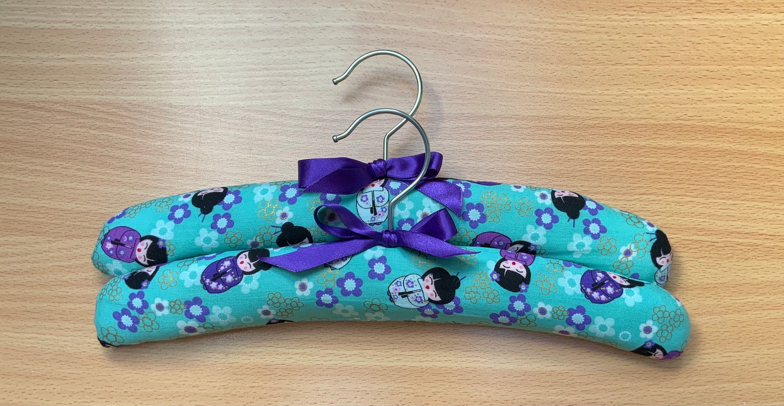 Childrens soft padded coat hangers Etsy