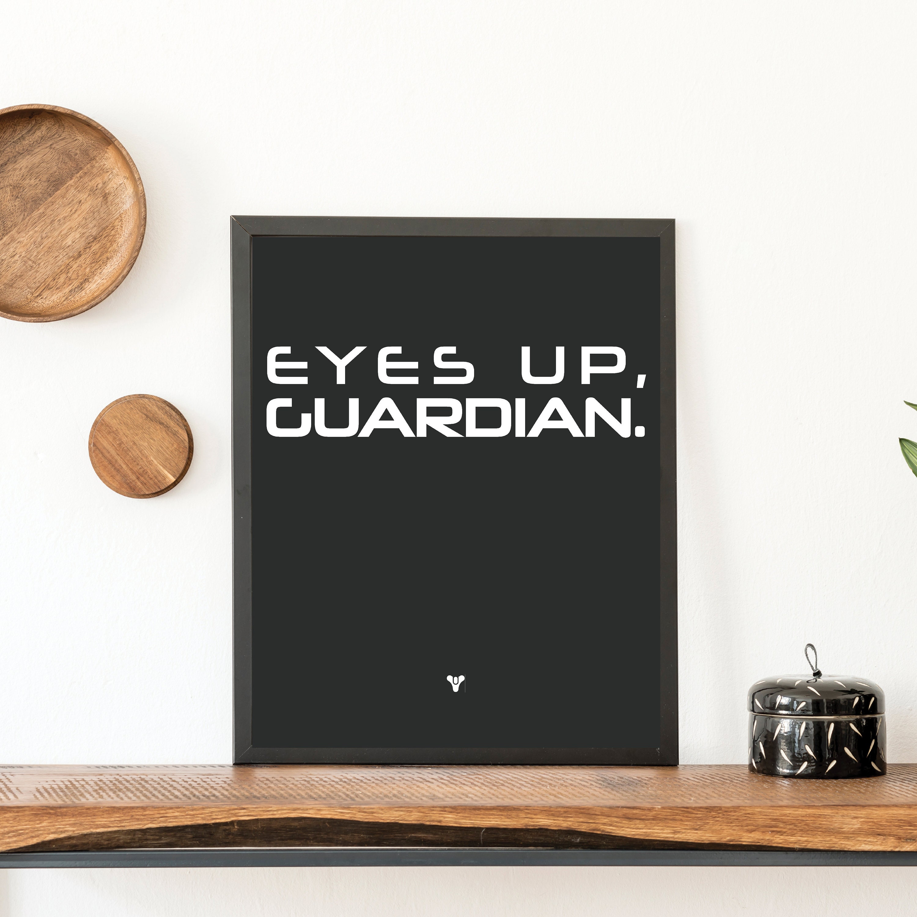 Eyes Up Guardian Digital Art Print Download Inspired By Etsy
