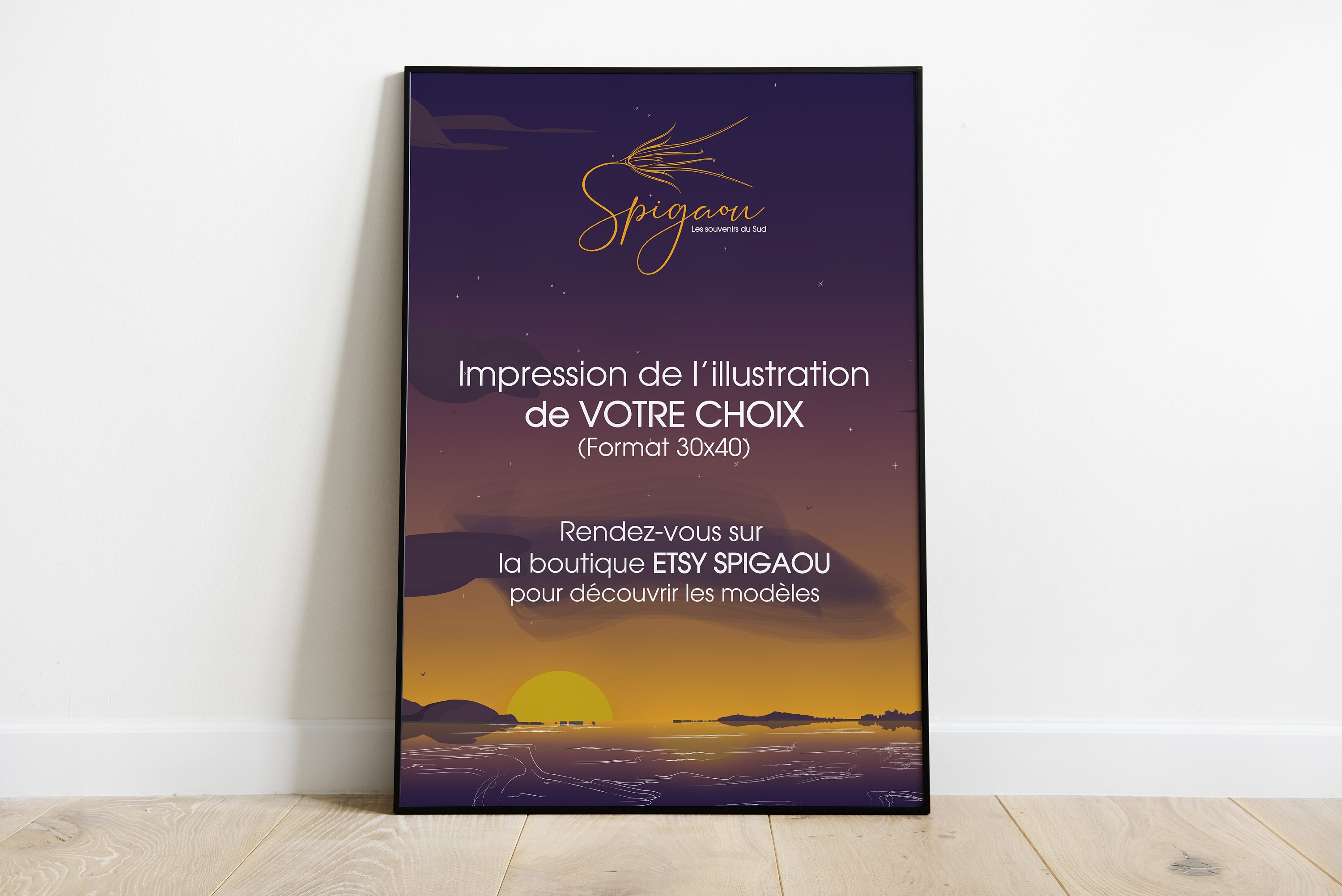 Affiche Décorative sur Demande 30x40