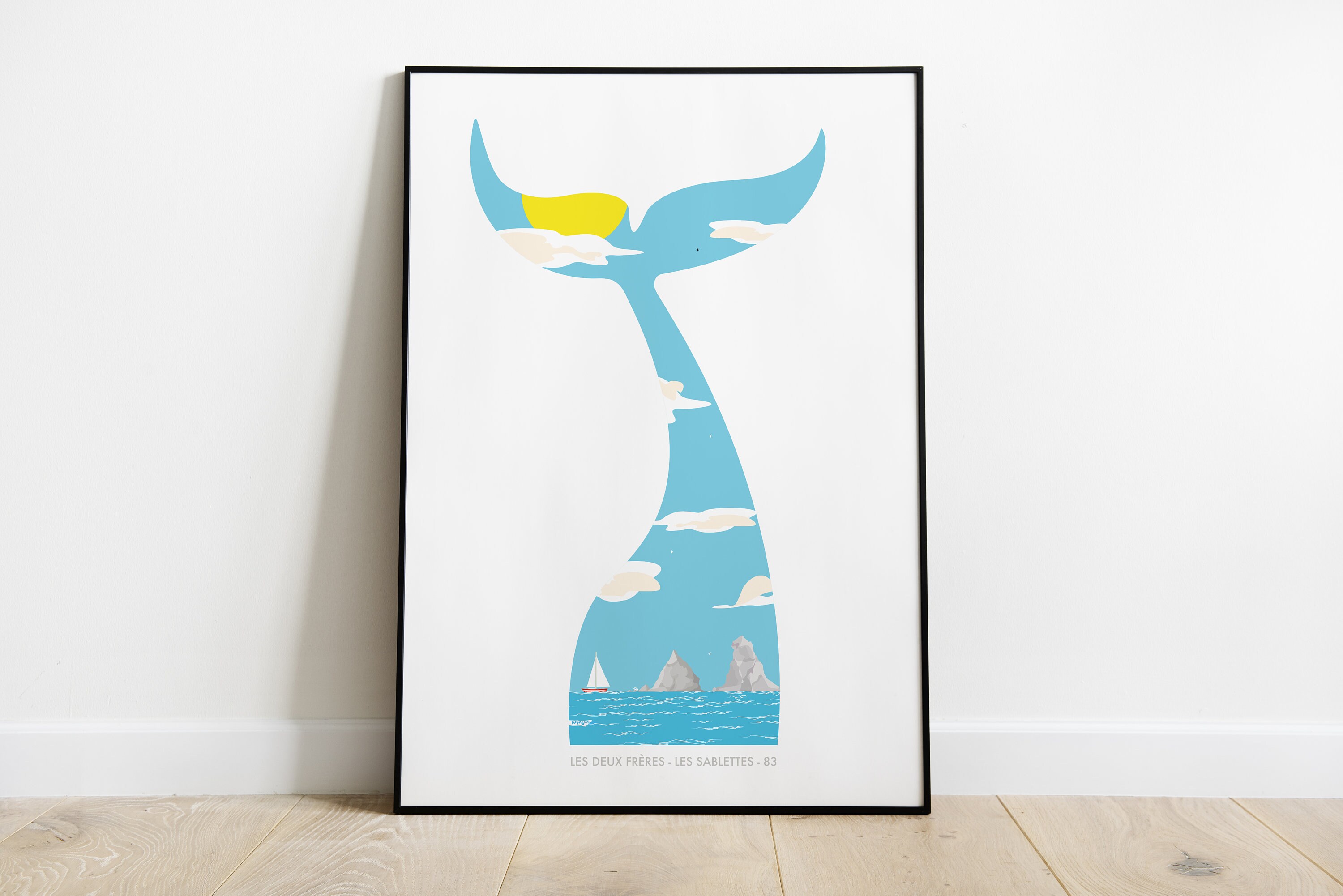 Affiche Décorative Sirène 30x40