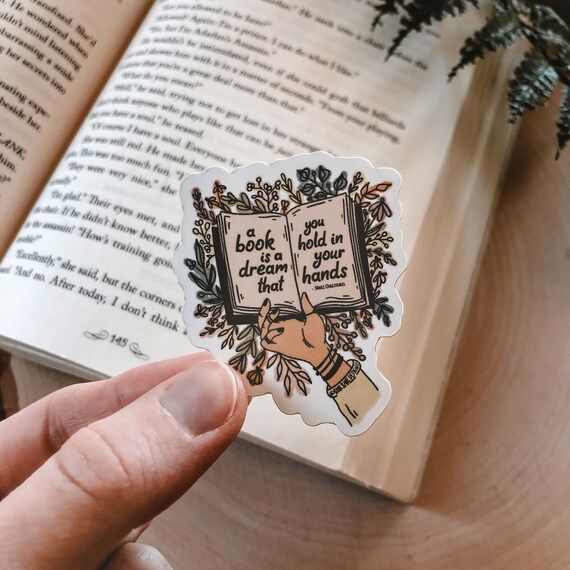 Bookish Sticker, Book Stickers, Stickers, Floral Stickers, Books, Booklife, Booknerd, Booknerd Stickers
