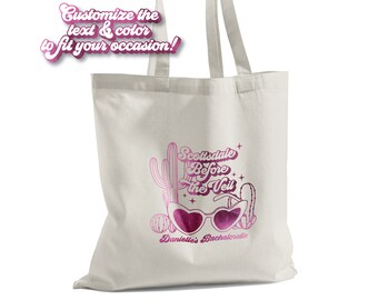 Custom Scottsdale Before the Veil Bachelorette Bag | Tote Bag | Hangover Kit | Survival Kit | Recovery Kit | Party Favor Gift | Party Decor