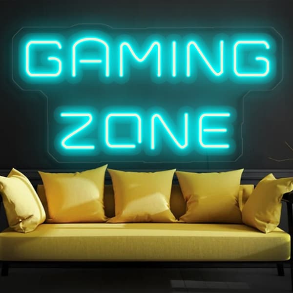 Neon Sign Gaming Etsy