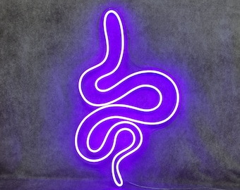 Snake Led neon sign neon light Home decor Custom made neon light for bedroom decor livingroom wall art decor neon light