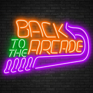 Back to the Arcade Led neon sign Arcade neon light Home decor Custom made neon light for bedroom decor livingroom wall art decor neon light