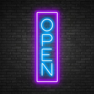 Open Led neon sign Shop neon light Home decor Custom made neon light for bedroom decor livingroom wall art decor neon light