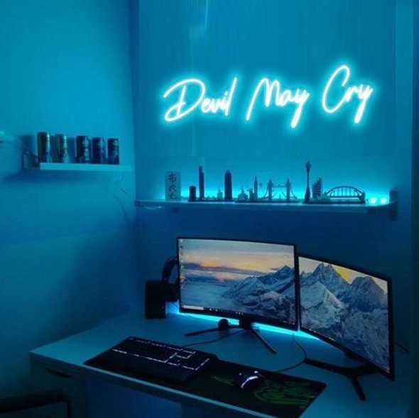 Devil may cry neon - Etsy 日本