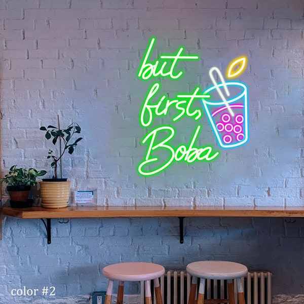 Boba Tea Sign - Etsy