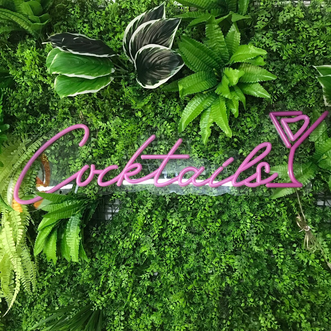 Cocktail Neon Sign Custom Neon Sign Bar Neon Sign Custom Bar Etsy