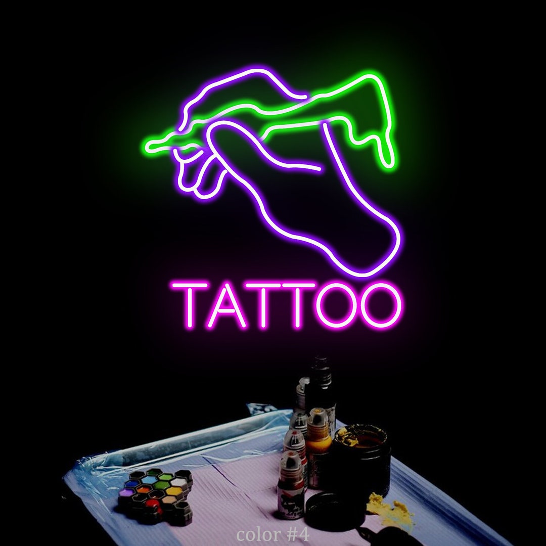 Tattoo Led Neon Sign Tattoo Led Neon Sign Tattoo Artist Neon Sign for
