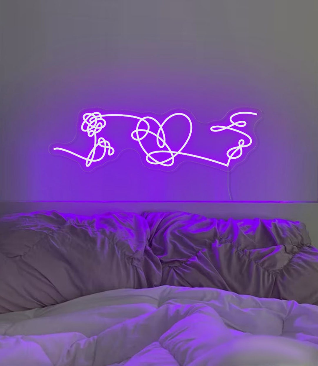 Led Love Yourself Heart BTS Love Yourself Heart BTS Love