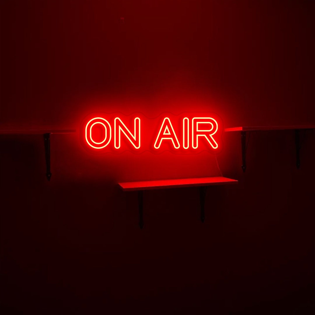 On Air Led Neon Sign on Air Neon Light Home Decor Custom Made Neon