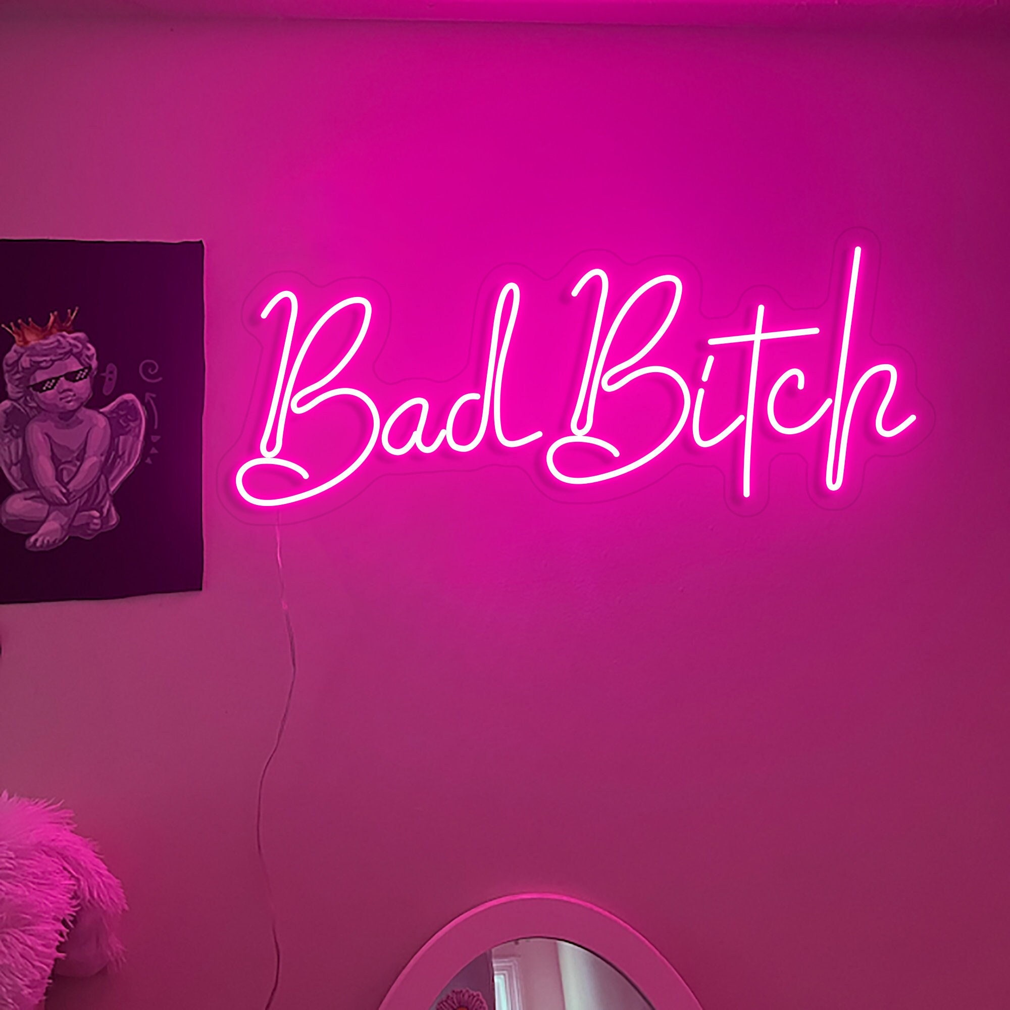 Bad Hündin Neon Schild, Bad Bitch LED Zeichen, Bad Bitch Wandkunst, Bad  Bitch Wanddekor, Mittelfinger Neon Schild, Body Neon Schild, Body LED Schild  -  Österreich