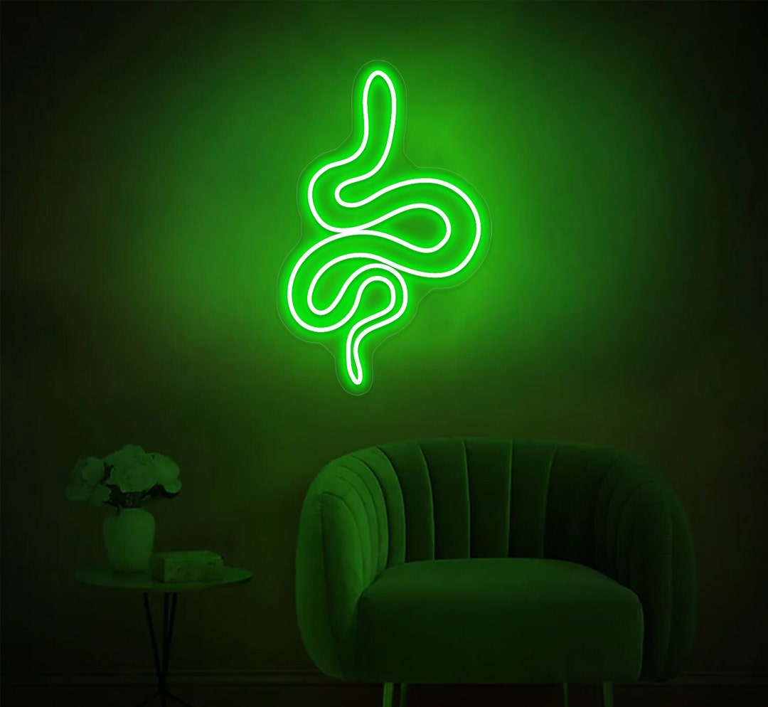 Snake Led Neon Sign Neon Light Home Decor Custom Made Neon Light for