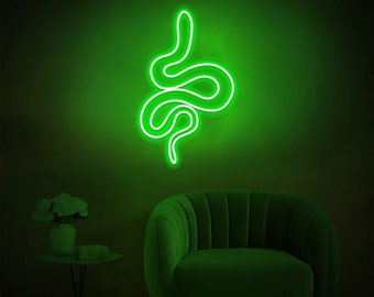 Snake Led neon sign neon light Home decor Custom made neon light for bedroom decor livingroom wall art decor neon light