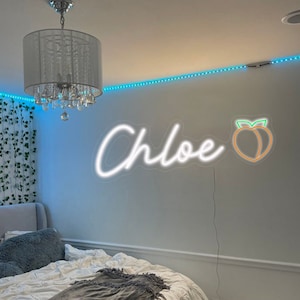 Custom Name Neon Sign For Kids Bedroom, Neon Sign Bedroom, Bedroom Decor, Kid Room Decor,Neon Sign Led Light,  Christmas gifts